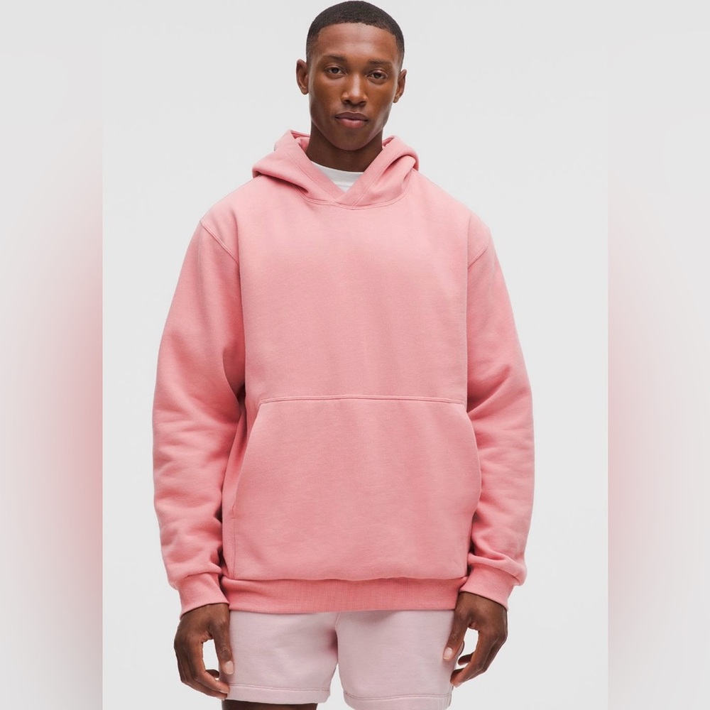 Lululemon NWT Steady State Pullover Deco Pink Hoodie Size XS